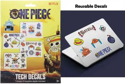 Figurine One Piece tech decal stickers